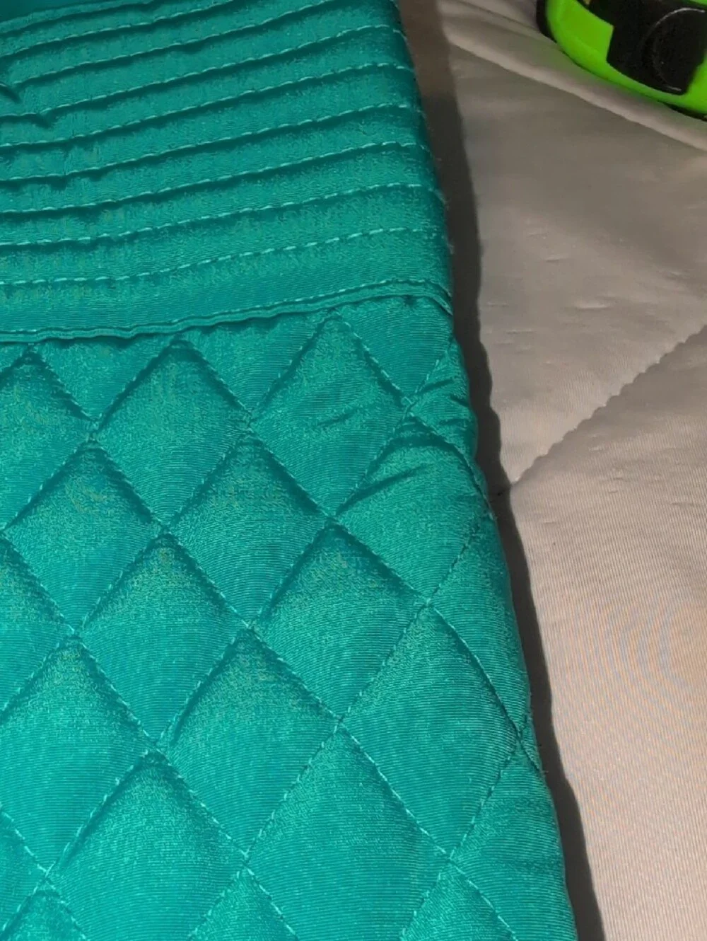 Quilted Vera Bradley Teal Tote Bag - Women